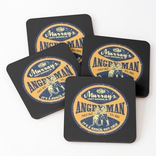 Item preview, Retro Angry Man Pale Ale designed and sold by Lone Wolves.