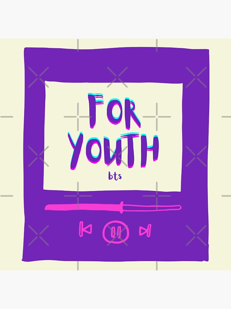 bts youth オファー ポスター