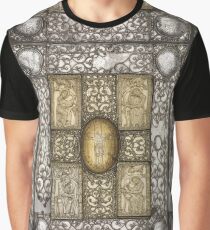 Mittelalterliche Gospelhülle in Silber & Elfenbein, 11. Jahrhundert Grafik T-Shirt