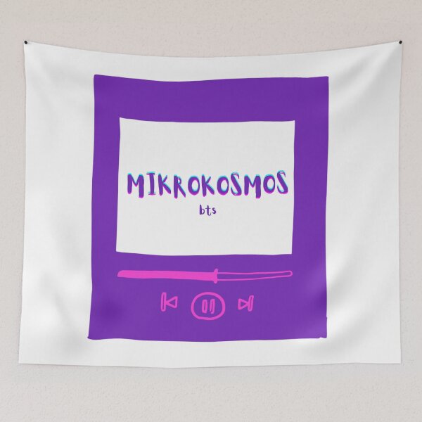 Item preview, BTS Song - Mikrokosmos designed and sold by TheMerchPeddler.