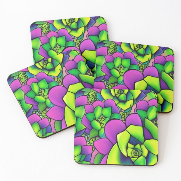 Item preview, Succulents cartoon pattern designed and sold by Gala-life1.