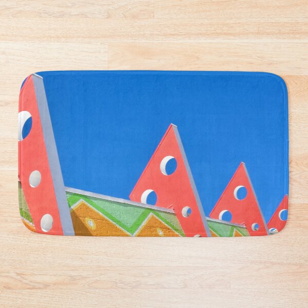 Item preview, Zany Colorful Building with Blue Sky at Santa Cruz Boardwalk designed and sold by Austin Wahl.