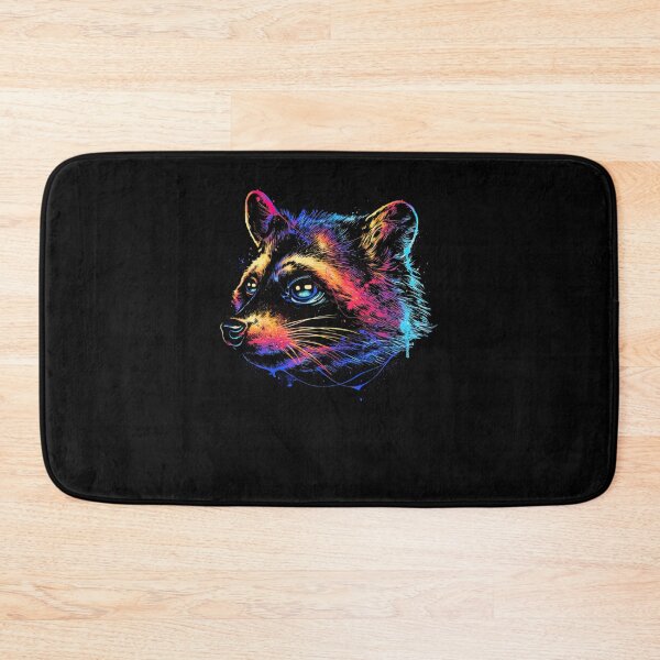 Item preview, Colorful Raccoon designed and sold by ChelseaBarrine.