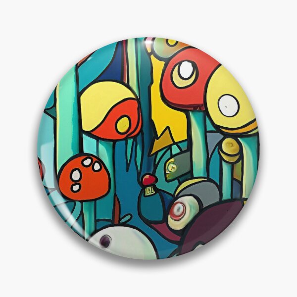 Item preview, Mushroom cartoon pattern designed and sold by Gala-life1.