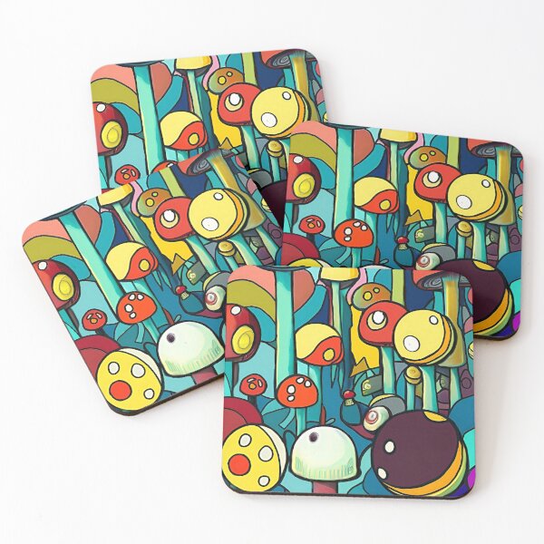 Item preview, Mushroom cartoon pattern designed and sold by Gala-life1.