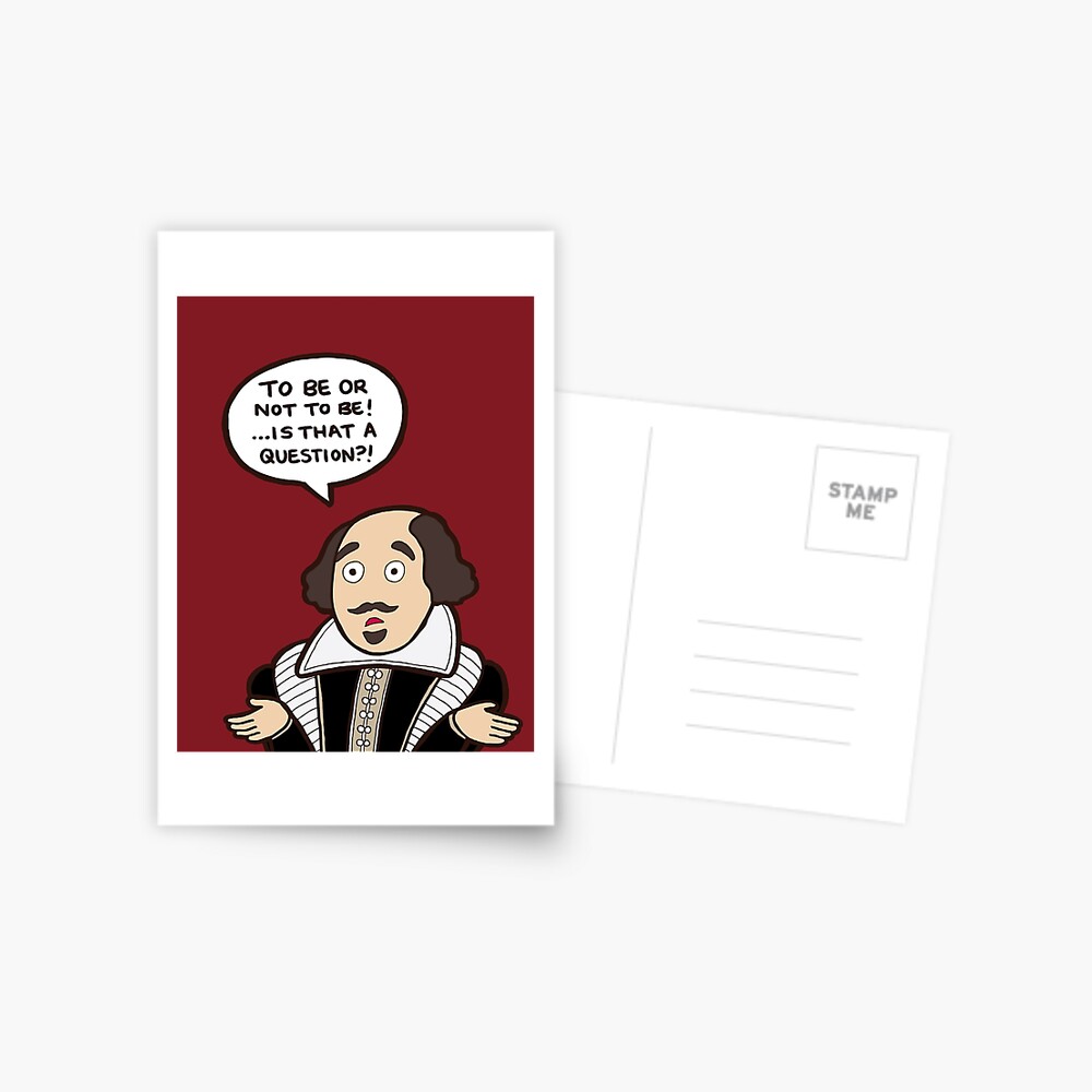 Shakespeare Postcard