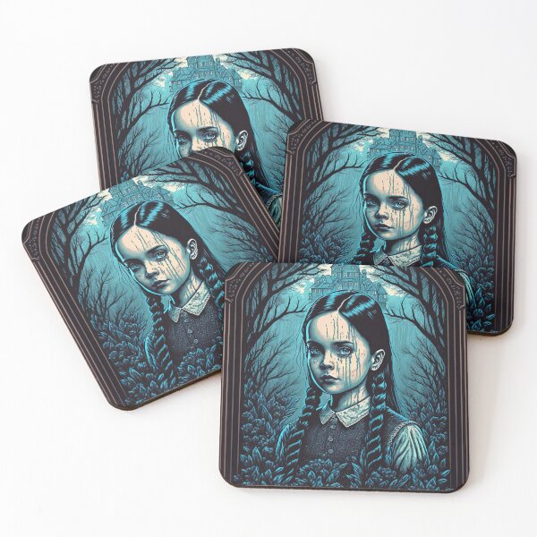 Item preview, Wednesday Addams Poster designed and sold by HenisonHorror.
