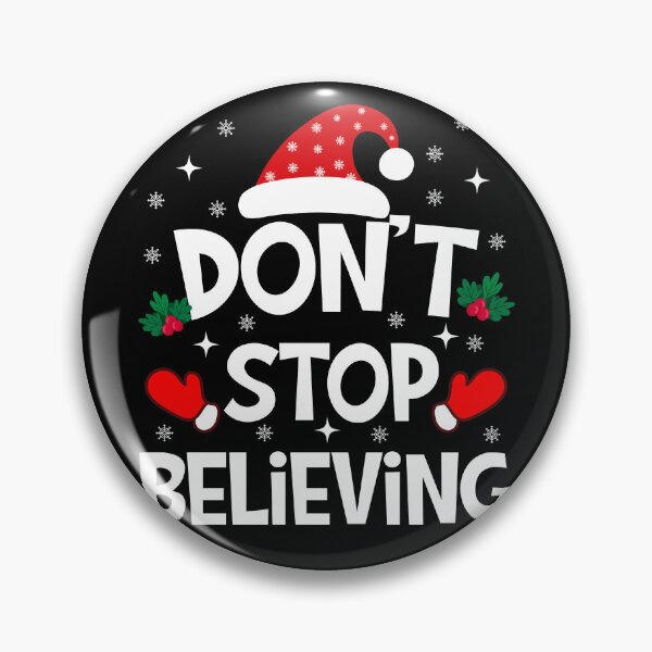 Item preview, Don't Stop Believing Santa Matching Family Christmas Pajamas T-shirt designed and sold by KGN  CREATIVITY.