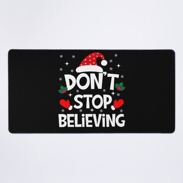 Item preview, Don't Stop Believing Santa Matching Family Christmas Pajamas T-shirt designed and sold by KGN CREATIVITY.