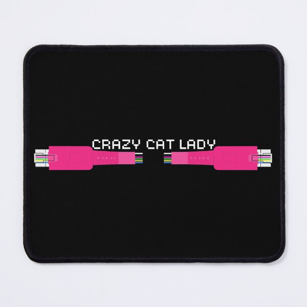 Item preview, Crazy Cat Lady - Women hacker geek designed and sold by PhreakStyle.