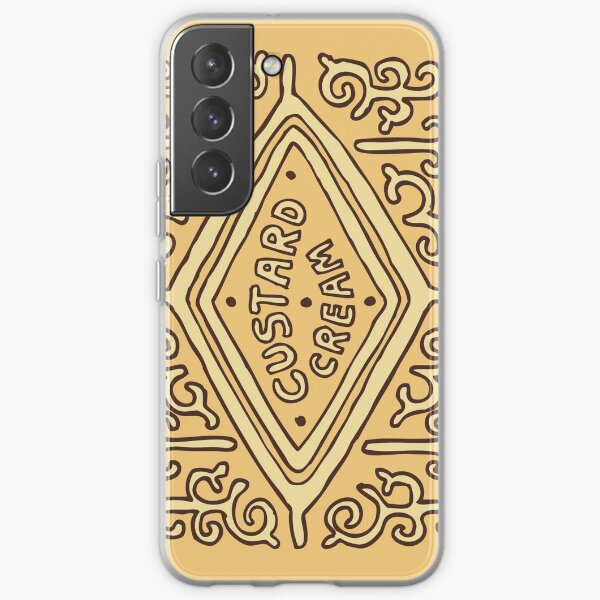 Custard Cream British Biscuit Samsung Galaxy Soft Case
