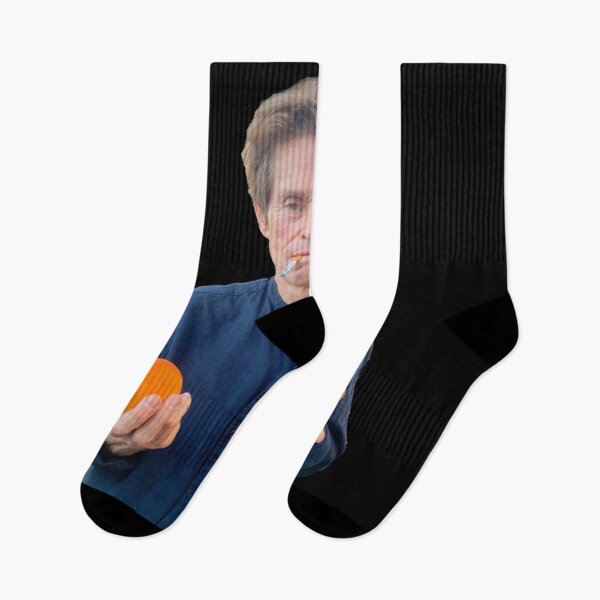 Item preview, Willem Dafoe With Two Orange Meme designed and sold by RAYANNAFRANK.