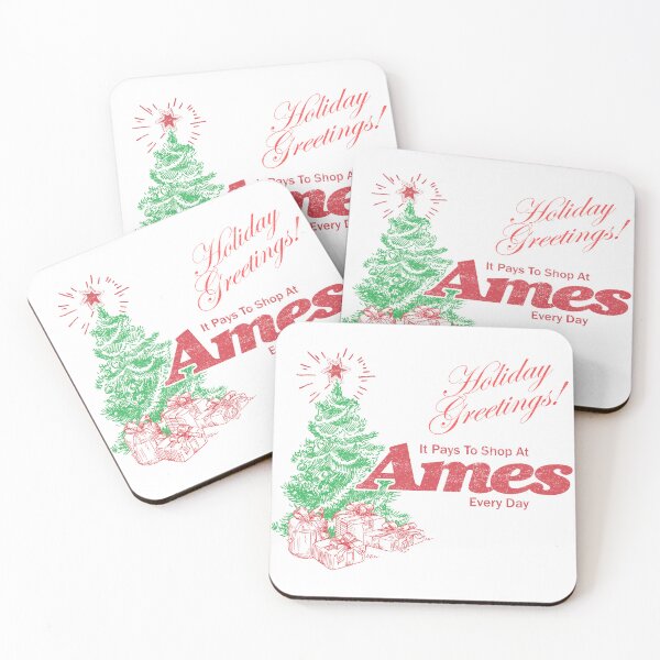Item preview, DIstressed Ames Department Stores Holiday Greetings designed and sold by TeeArcade84.