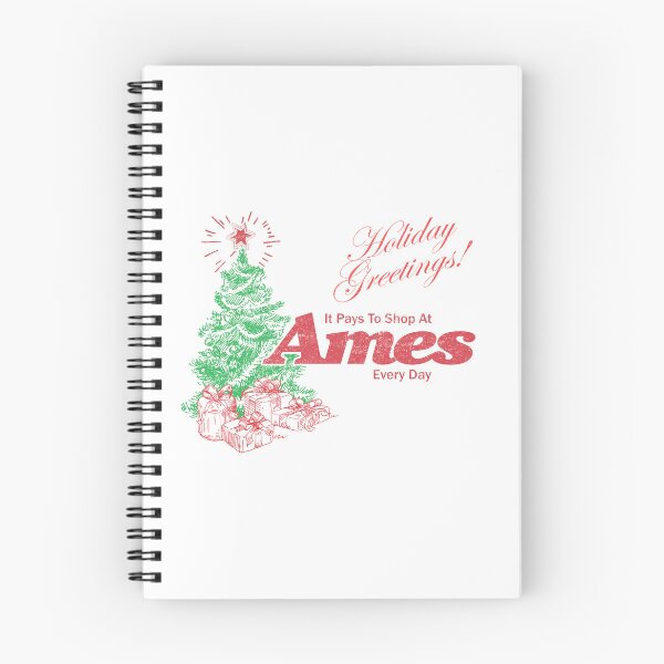 Item preview, DIstressed Ames Department Stores Holiday Greetings designed and sold by TeeArcade84.