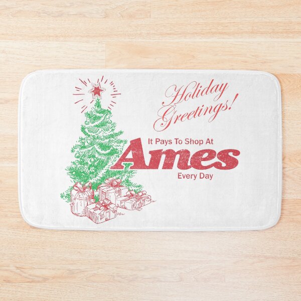 Item preview, DIstressed Ames Department Stores Holiday Greetings designed and sold by TeeArcade84.