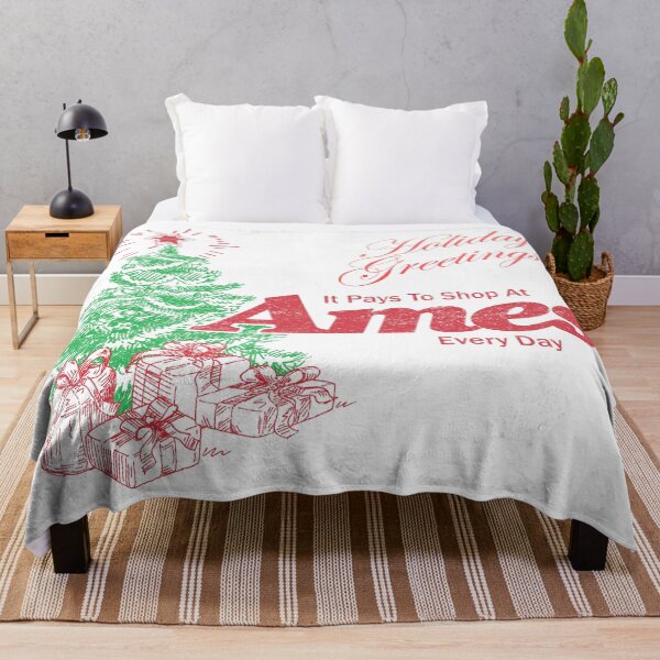 Item preview, DIstressed Ames Department Stores Holiday Greetings designed and sold by TeeArcade84.