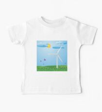 Wind turbine Baby Tee