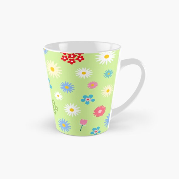 Item preview, Pretty Sweet Flowers on lime green background designed and sold by lucybrownlane.