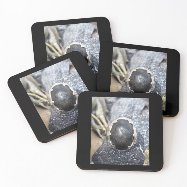 Item preview, Black Rough Stone On Rough Stone Photo Artwork designed and sold by darknessjeff86.