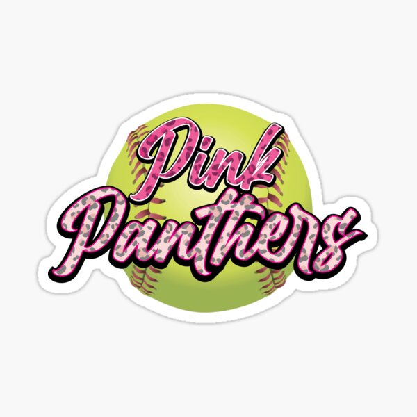 Artikel-Vorschau von Pink Panthers Softball-Team-Logo, designt und verkauft von Briaannaaa24.
