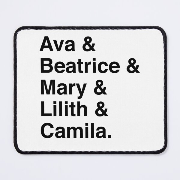 Item preview, Character names (v2) - Warrior Nun designed and sold by Queerdelion.
