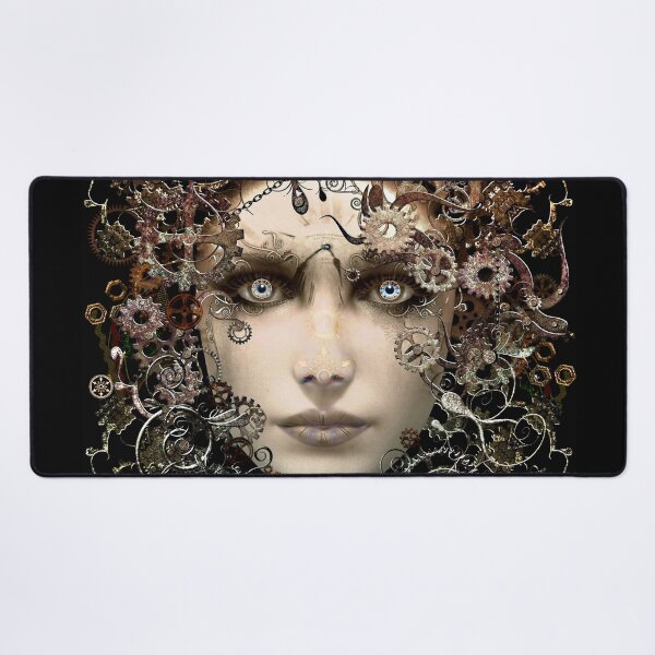 Item preview, Steampunk Gears Woman designed and sold by Gothic Fantasy.