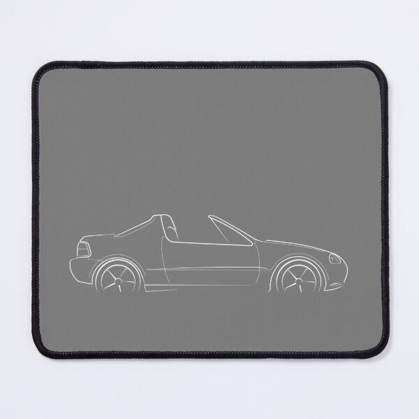 Item preview, 1995 Honda Del Sol - profile stencil, white designed and sold by mal-photography.