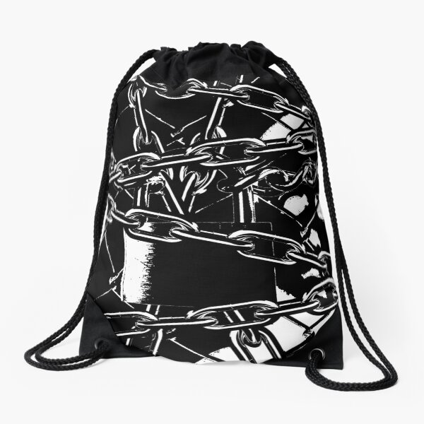 Chained Up Michael Myers Drawstring Bag
