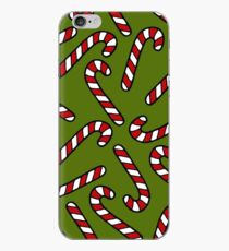 Vinilo o funda para iPhone Patrón de bastón de caramelo
