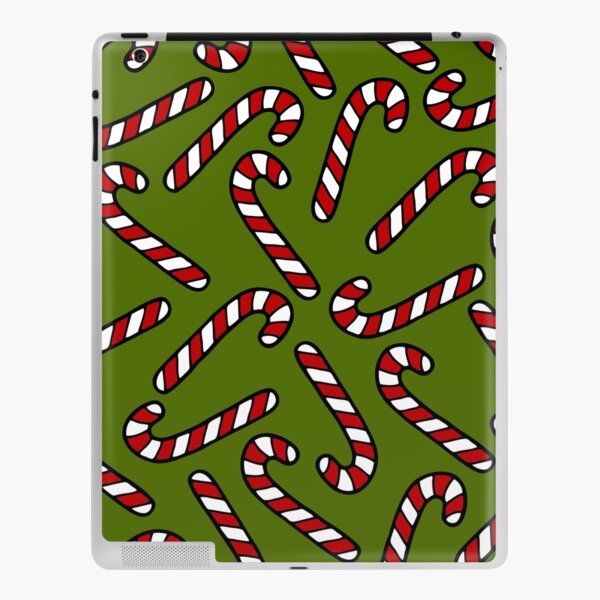 Candy Cane Pattern iPad Skin