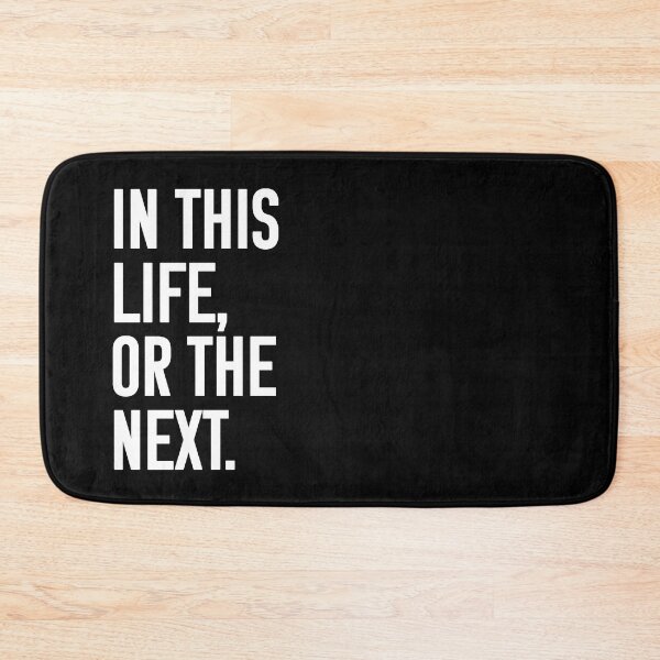 Item preview, In this life or the next (white text) - Warrior Nun designed and sold by Queerdelion.