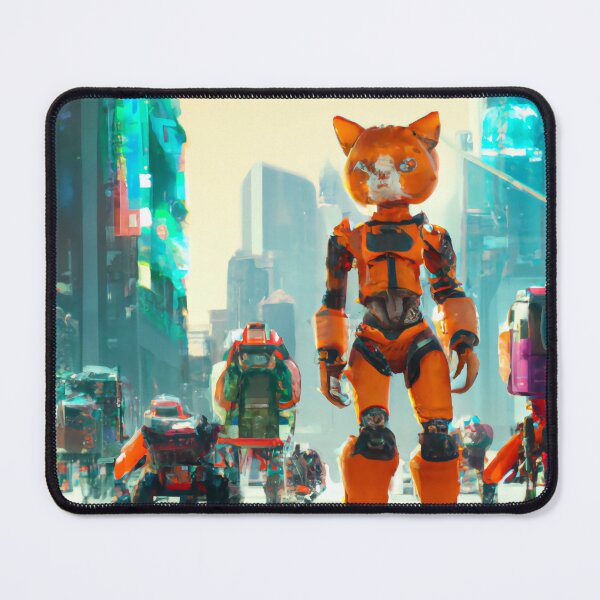 Item preview, AI Cyborg Cat designed and sold by a-rxhim.