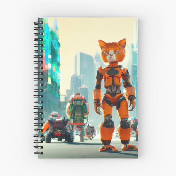 Item preview, AI Cyborg Cat designed and sold by a-rxhim.