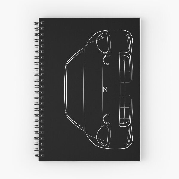 Item preview, 1995 Honda Del Sol - front stencil, white designed and sold by mal-photography.