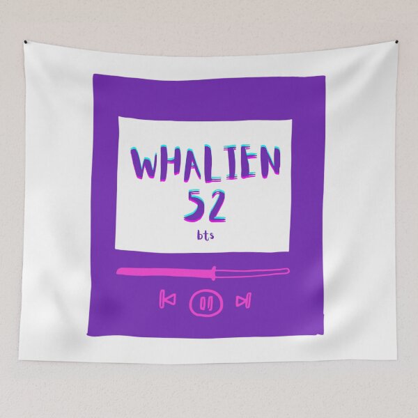 Item preview, BTS Song - Whalien 52 designed and sold by TheMerchPeddler.