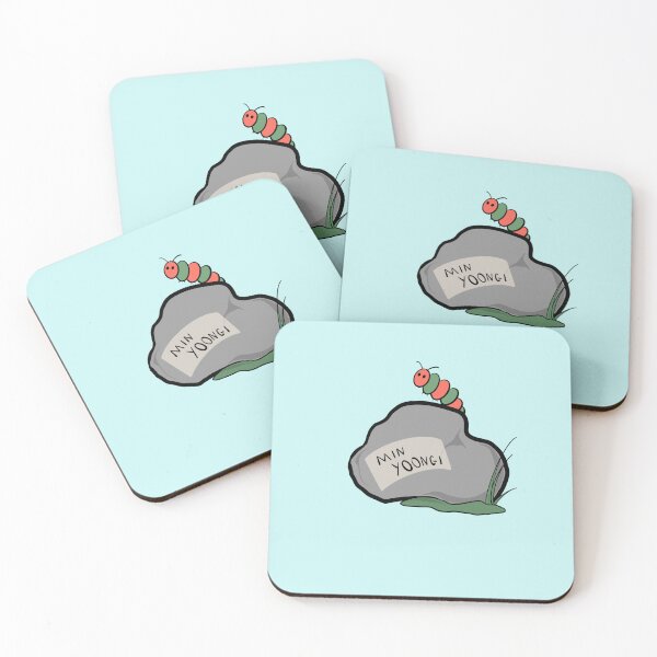 Item preview, BTS Min Yoongi rock caterpillar designed and sold by compactdisc66.