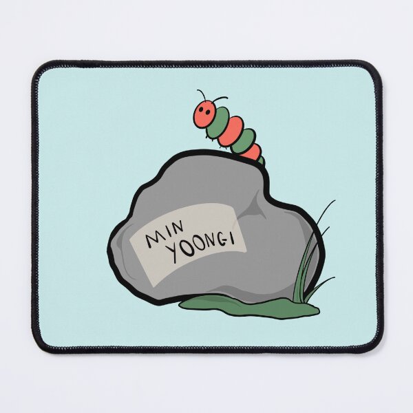 Item preview, BTS Min Yoongi rock caterpillar designed and sold by compactdisc66.