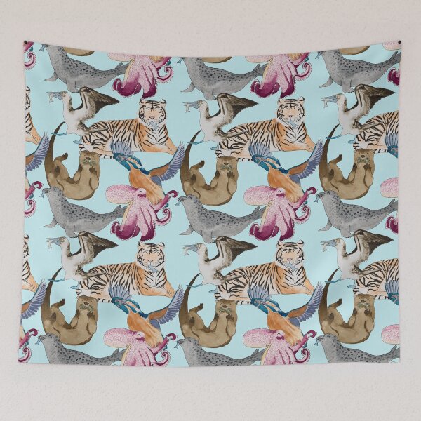Item preview, Fish Feeding Frenzy Animals Light designed and sold by Nicky Rollings.