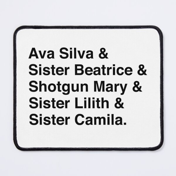 Item preview, Character names (v1) - Warrior Nun designed and sold by Queerdelion.