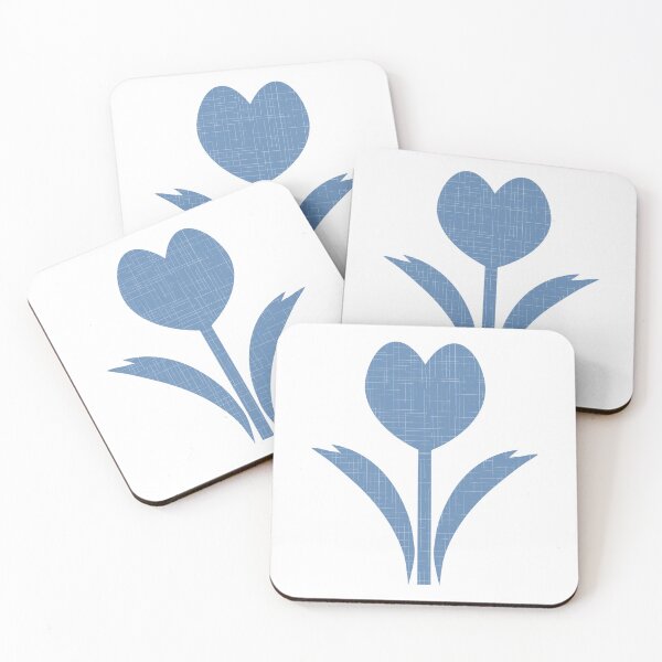 Item preview, Criss cross Sketchy textured design in denim blue designed and sold by FrancesPoff.