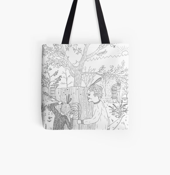 beegarden.works 006 All Over Print Tote Bag