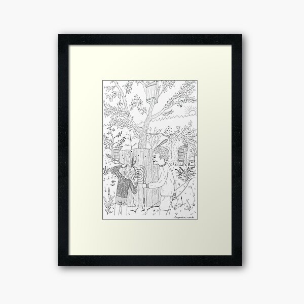 beegarden.works 006 Framed Art Print