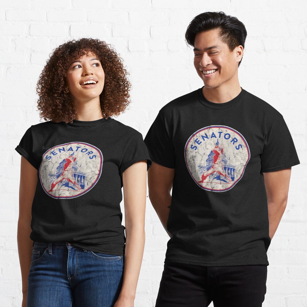 Washington Senators Classic Baseball Retro T Shirt