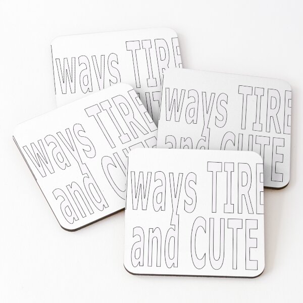 Item preview, Always TIRED and CUTE designed and sold by loveling.