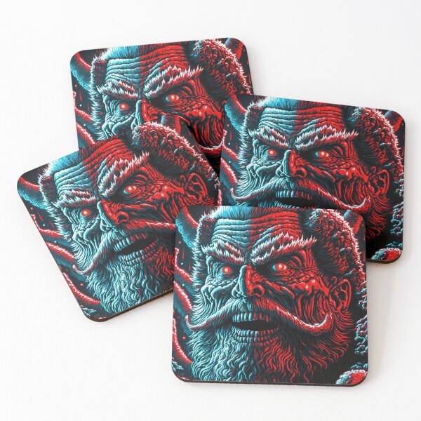Item preview, Evil Santa Christmas T-shirt designed and sold by HenisonHorror.