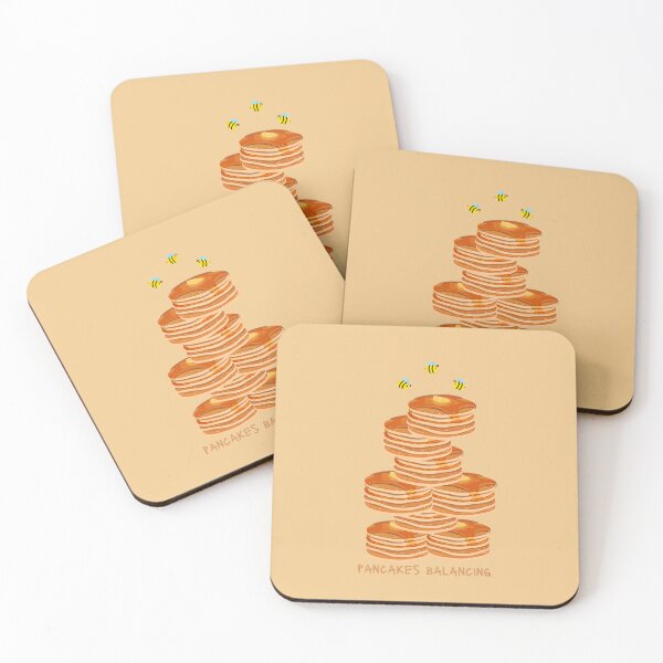 Item preview, Yoga Pancakes Balancing designed and sold by timotimdesigns.