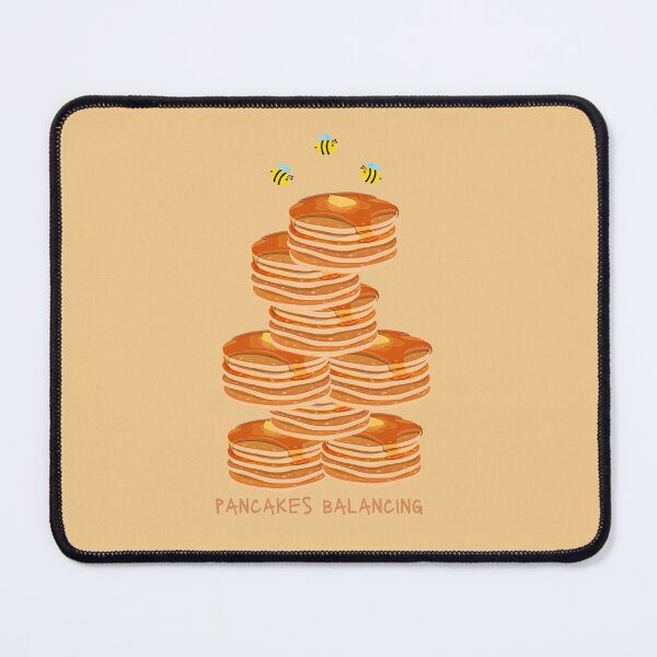 Item preview, Yoga Pancakes Balancing designed and sold by timotimdesigns.