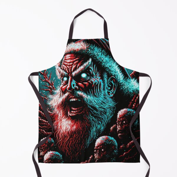 Item preview, Evil Santa Metal Christmas T-shirt designed and sold by HenisonHorror.