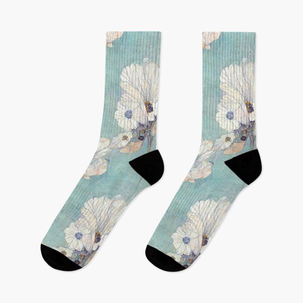 Item preview, Aqua  and Lilac Blossoms designed and sold by BellasArtStudio.