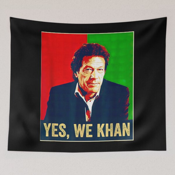 Item preview, Imran Khan PTI Party Pakistan Support Freedom Yes We Khan   designed and sold by smiletrims.